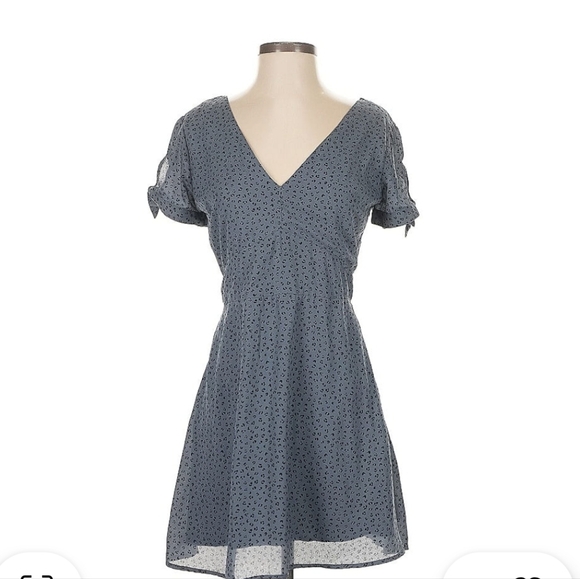Abercrombie & Fitch One Shoulder Navy Dress - Picture 1 of 4